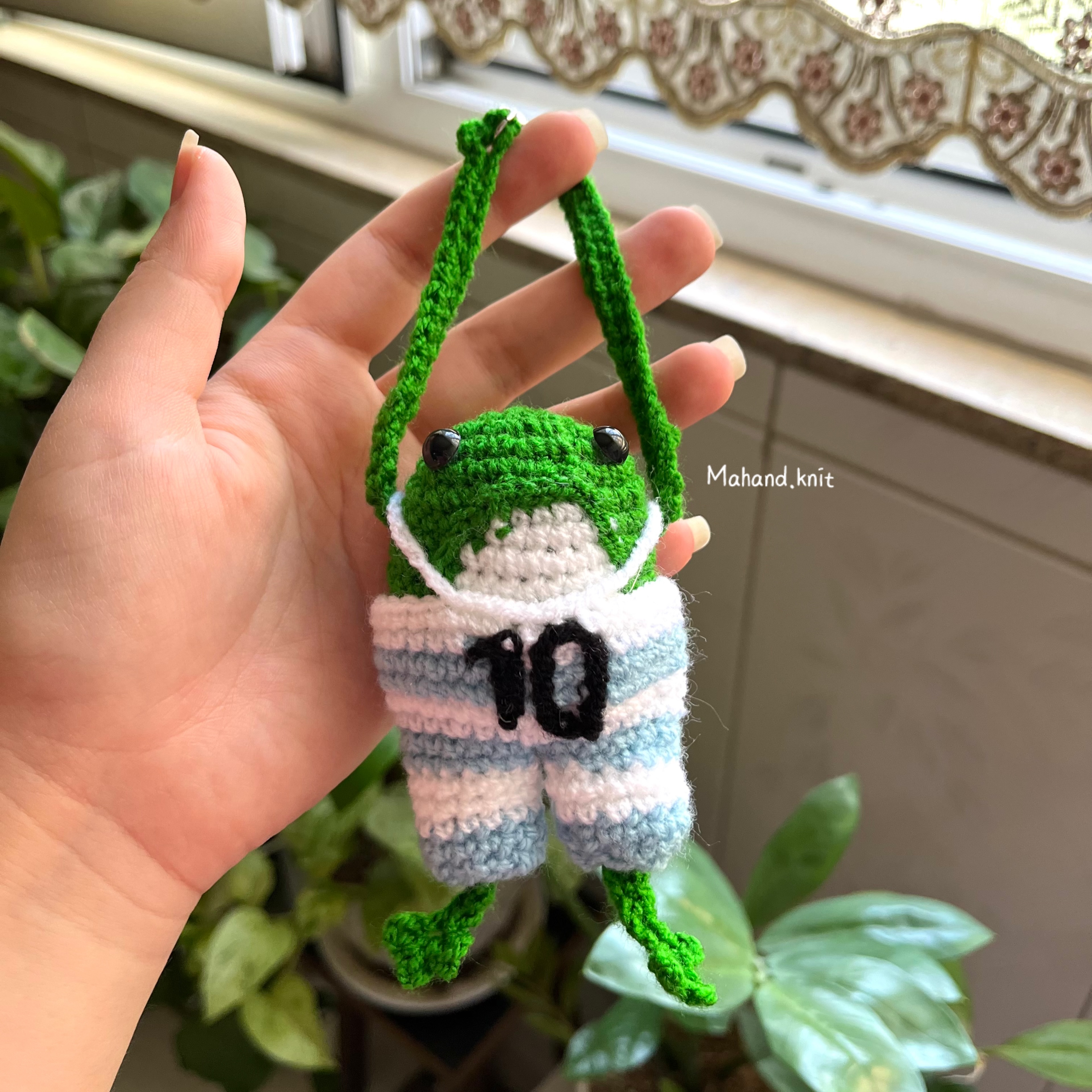 آویز قورباغه آویزان 🐸