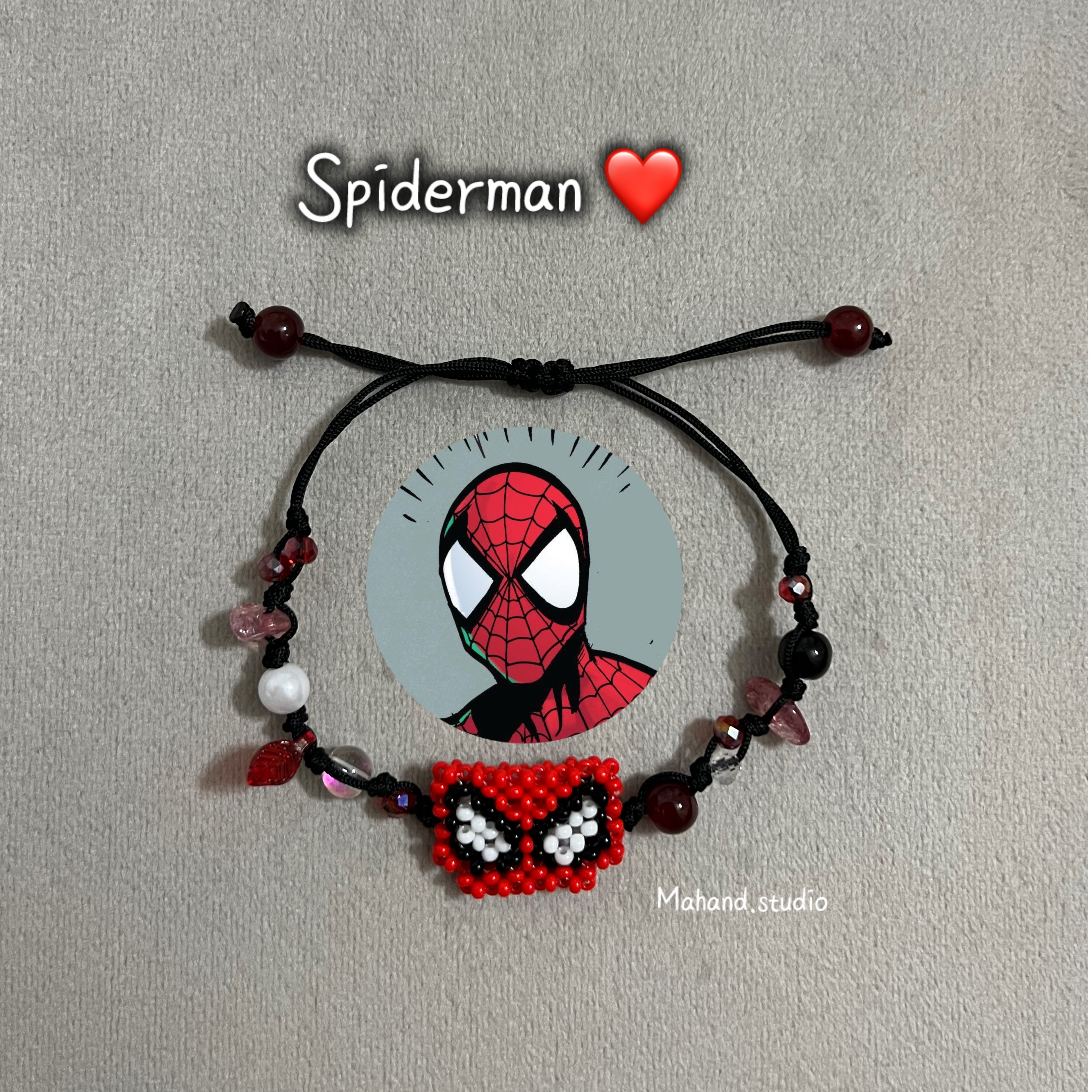 ست دستبند اسپایدرمن و اسپایدرگرل 🕸️🩷❤️